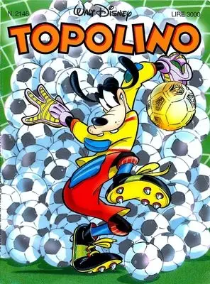 Copertina di TOPOLINO · 2146 — Topolino n. 2146