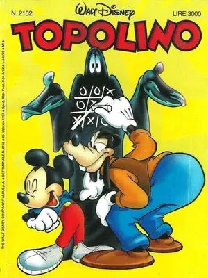 Copertina di TOPOLINO · 2152 — Topolino n. 2152