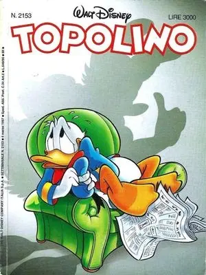 Copertina di TOPOLINO · 2153 — Topolino n. 2153
