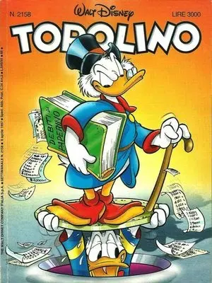 Copertina di TOPOLINO · 2158 — Topolino n. 2158