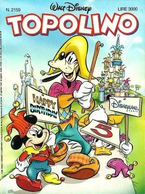 Copertina di TOPOLINO · 2159 — Topolino n. 2159