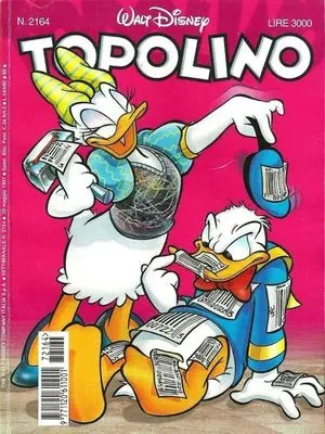 Copertina di TOPOLINO · 2164 — Topolino n. 2164