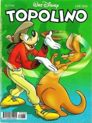 Copertina di TOPOLINO · 2165 — Topolino n. 2165
