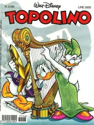 Copertina di TOPOLINO · 2166 — Topolino n. 2166