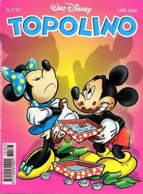 Copertina di TOPOLINO · 2167 — Topolino n. 2167