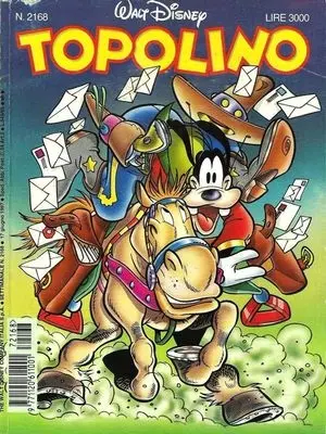 Copertina di TOPOLINO · 2168 — Topolino n. 2168