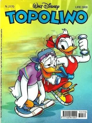 Copertina di TOPOLINO · 2170 — Topolino n. 2170