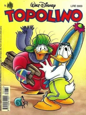 Copertina di TOPOLINO · 2172 — Topolino n. 2172