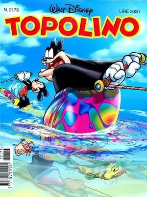 Copertina di TOPOLINO · 2173 — Topolino n. 2173