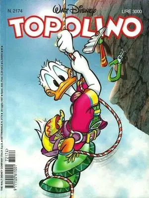 Copertina di TOPOLINO · 2174 — Topolino n. 2174