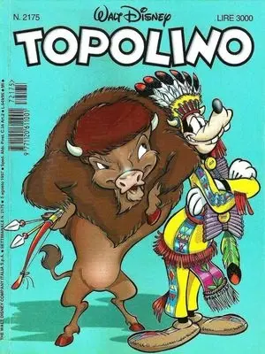 Copertina di TOPOLINO · 2175 — Topolino n. 2175