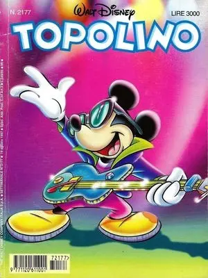Copertina di TOPOLINO · 2177 — Topolino n. 2177