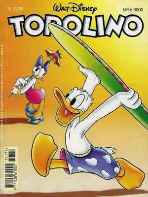 Copertina di TOPOLINO · 2178 — Topolino n. 2178