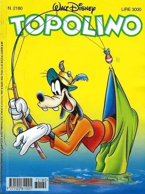 Copertina di TOPOLINO · 2180 — Topolino n. 2180