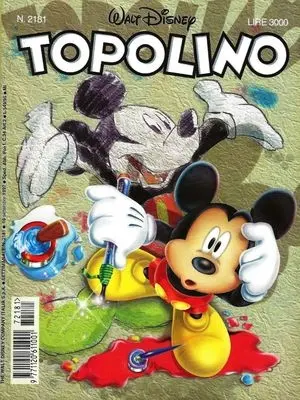 Copertina di TOPOLINO · 2181 — Topolino n. 2181