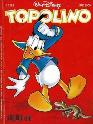 Copertina di TOPOLINO · 2182 — Topolino n. 2182