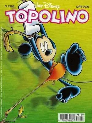 Copertina di TOPOLINO · 2183 — Topolino n. 2183