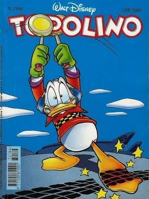Copertina di TOPOLINO · 2184 — Topolino n. 2184