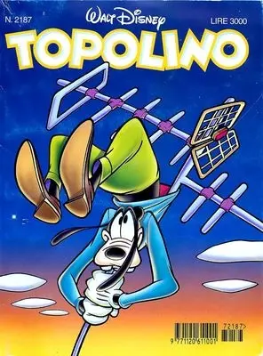 Copertina di TOPOLINO · 2187 — Topolino n. 2187