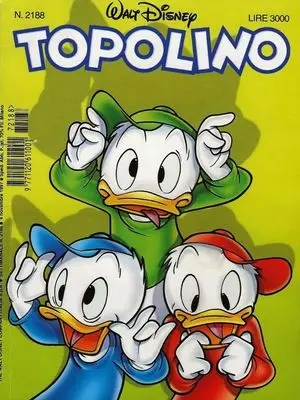Copertina di TOPOLINO · 2188 — Topolino n. 2188