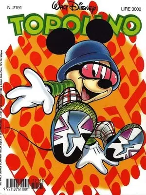 Copertina di TOPOLINO · 2191 — Topolino n. 2191