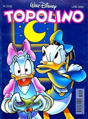 Copertina di TOPOLINO · 2192 — Topolino n. 2192