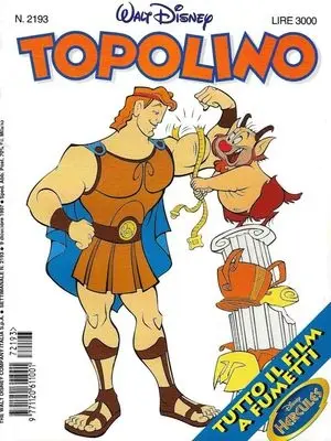 Copertina di TOPOLINO · 2193 — Topolino n. 2193