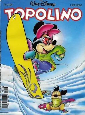 Copertina di TOPOLINO · 2194 — Topolino n. 2194