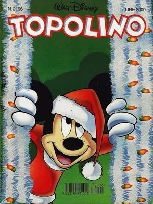 Copertina di TOPOLINO · 2196 — Topolino n. 2196