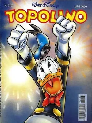 Copertina di TOPOLINO · 2197 — Topolino n. 2197