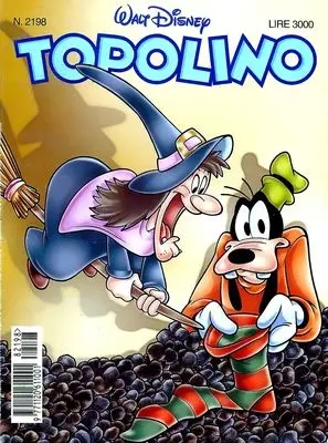Copertina di TOPOLINO · 2198 — Topolino n. 2198
