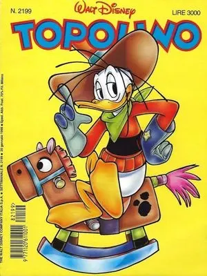 Copertina di TOPOLINO · 2199 — Topolino n. 2199