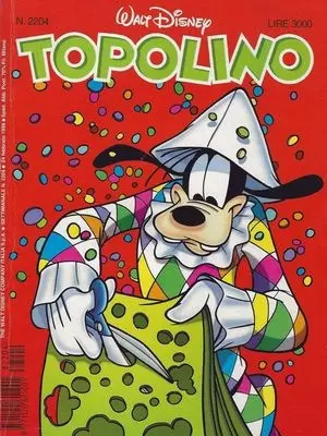 Copertina di TOPOLINO · 2204 — Topolino n. 2204