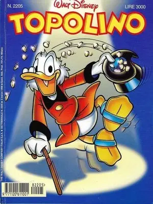 Copertina di TOPOLINO · 2205 — Topolino n. 2205
