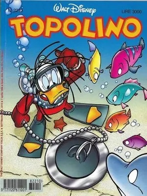Copertina di TOPOLINO · 2210 — Topolino n. 2210