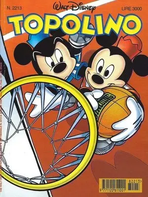 Copertina di TOPOLINO · 2213 — Topolino n. 2213