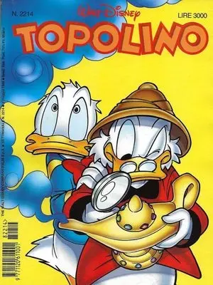 Copertina di TOPOLINO · 2214 — Topolino n. 2214
