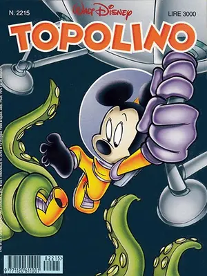 Copertina di TOPOLINO · 2215 — Topolino n. 2215