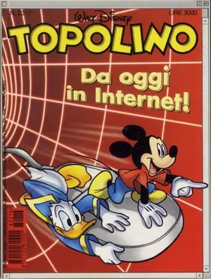 Copertina di TOPOLINO · 2217 — Topolino n. 2217