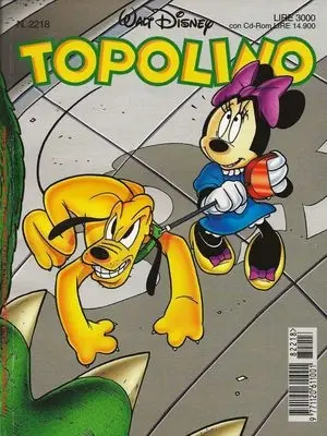 Copertina di TOPOLINO · 2218 — Topolino n. 2218