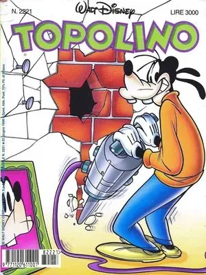 Copertina di TOPOLINO · 2221 — Topolino n. 2221