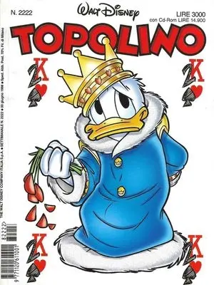 Copertina di TOPOLINO · 2222 — Topolino n. 2222