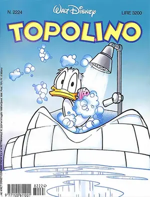 Copertina di TOPOLINO · 2224 — Topolino n. 2224