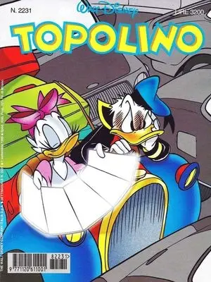 Copertina di TOPOLINO · 2231 — Topolino n. 2231