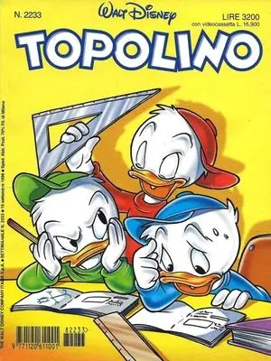 Copertina di TOPOLINO · 2233 — Topolino n. 2233