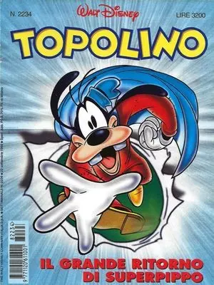 Copertina di TOPOLINO · 2234 — Topolino n. 2234