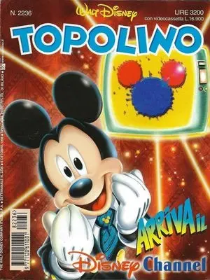 Copertina di TOPOLINO · 2236 — Topolino n. 2236