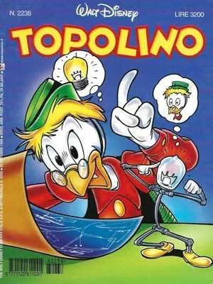 Copertina di TOPOLINO · 2238 — Topolino n. 2238