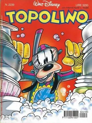 Copertina di TOPOLINO · 2239 — Topolino n. 2239