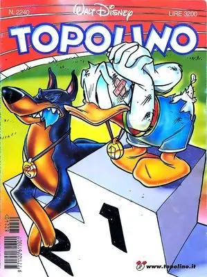 Copertina di TOPOLINO · 2240 — Topolino n. 2240
